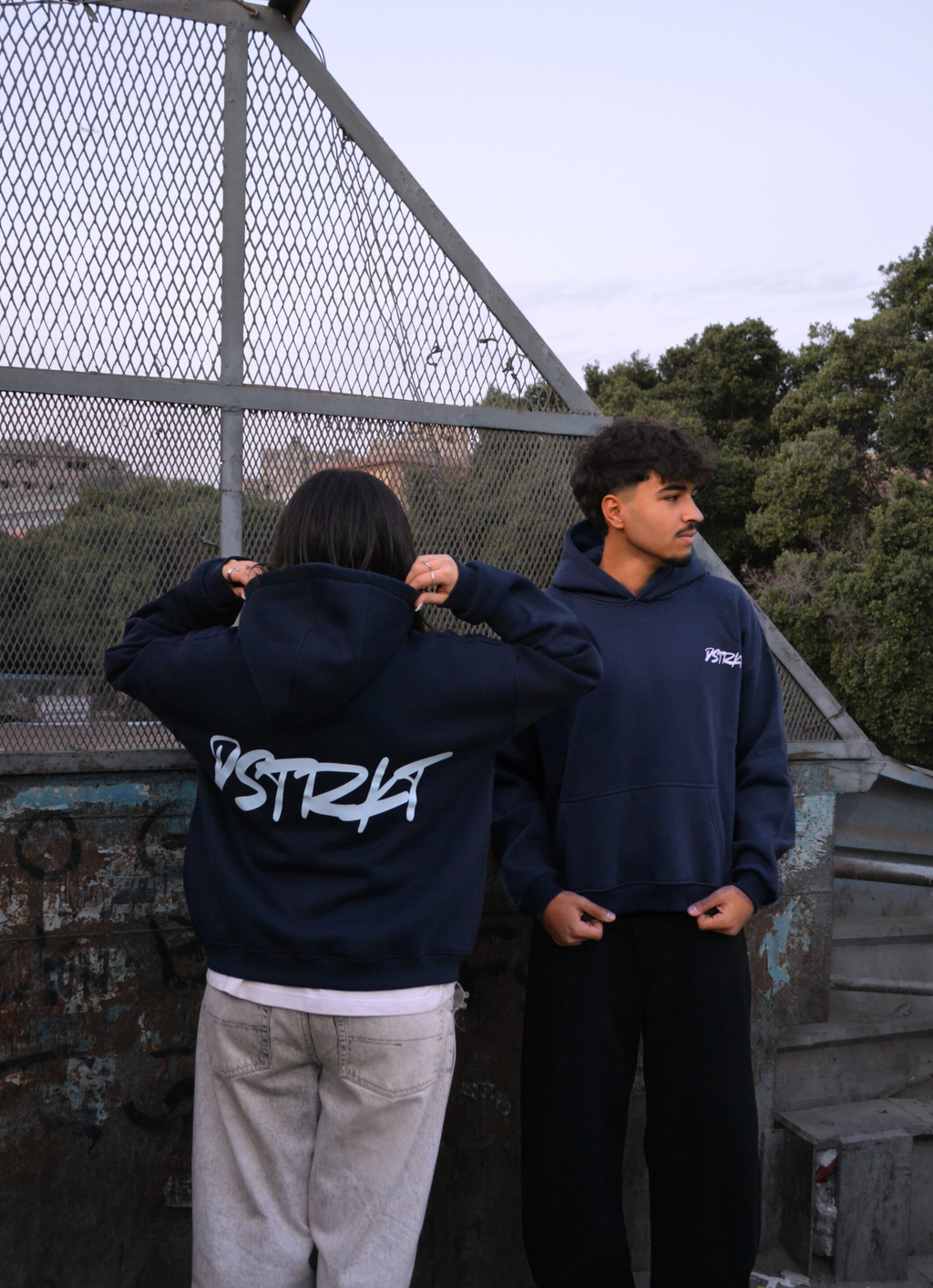 DSTRKT Dark blue Hoodie