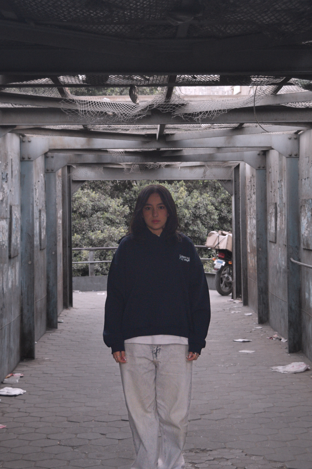 DSTRKT Dark blue Hoodie